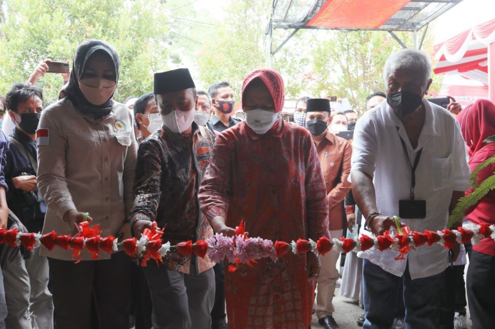 Resmikan SKA Paramita Mataram, Risma Beri Pesan Peningkatan Kreasi