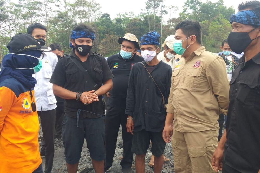 Ucapan Bupati Lebak Ke Kemensos Atas Kebakaran Pemukiman Baduy