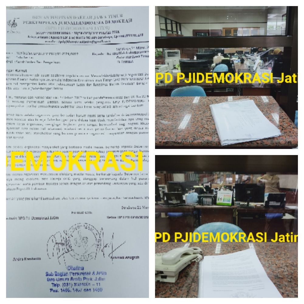 Surat Pengaduan Ke Gubernur Jatim Gak Jelas, Malah Disuruh Buat Baru..