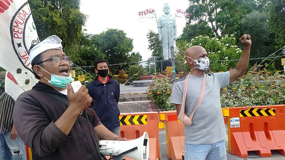 Sakera Turun Gunung,Siap Lawan Siapapun Pemecah Persatuan Bangsa