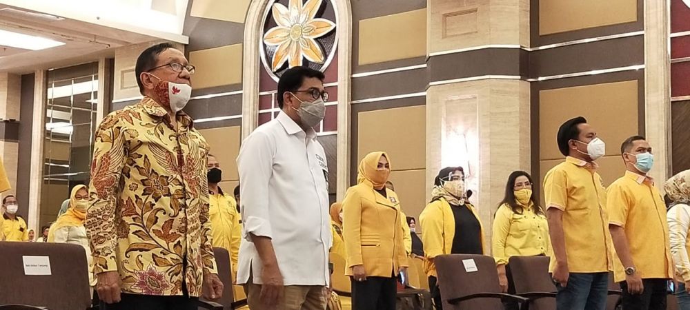 Akbar Tanjung,Turun Gunung,Untuk Menangkan Ma-Ju,Di Pilwali Surabaya