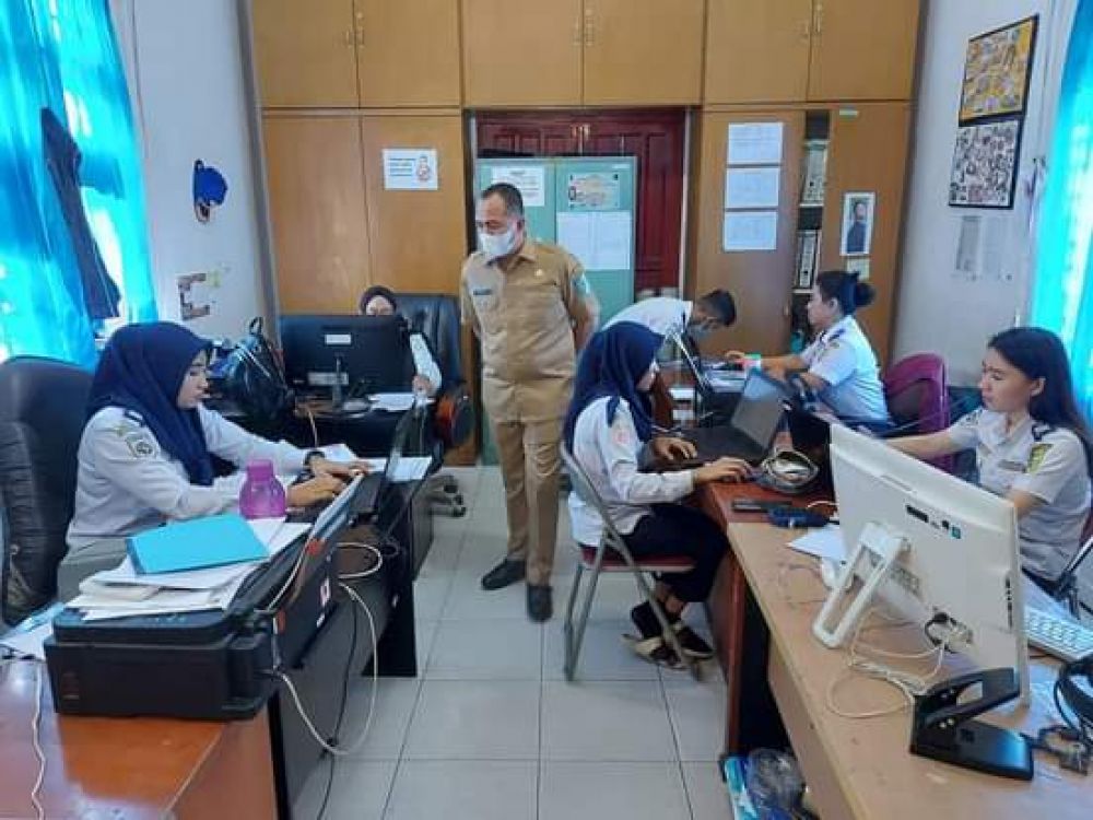 Bupati Batu Bara Sidak Kantor Dinas Perhubungan