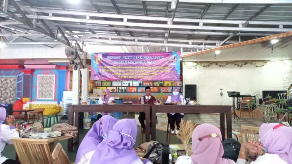 Pentingnya Pendampingan Secara Langsung,RPA Lampura Adakan Rapat Kerja