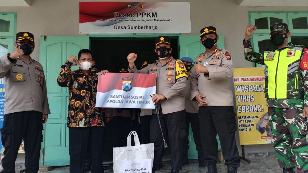 Cek PPKM Mikro Di PKTS Sumberharjo,Kapolda Jatim Janji Upayakan 3T