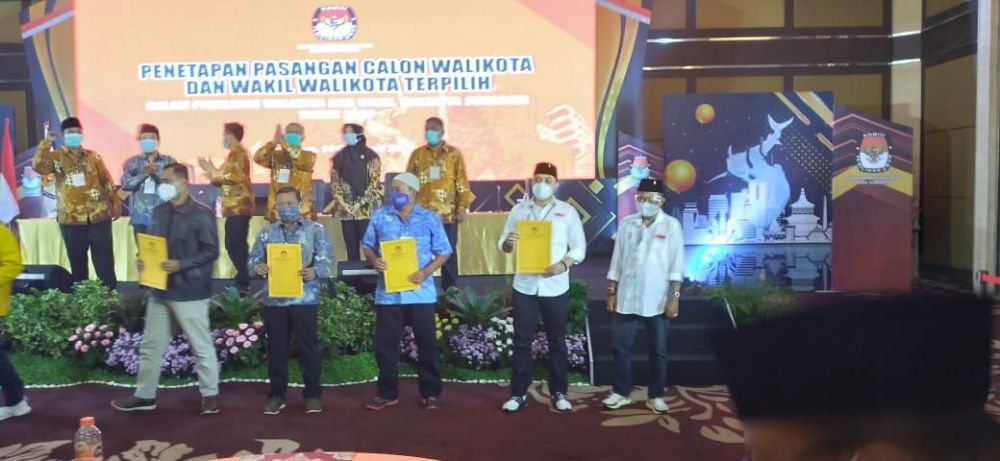 KPU Surabaya, Tetapkan Eri-Armudji Sebagai Wakil Dan Walikota Surabaya