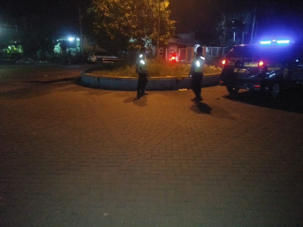 Antisipasi Petasan Selama Ramadhan, Polresta Sidoarjo Giatkan Patroli