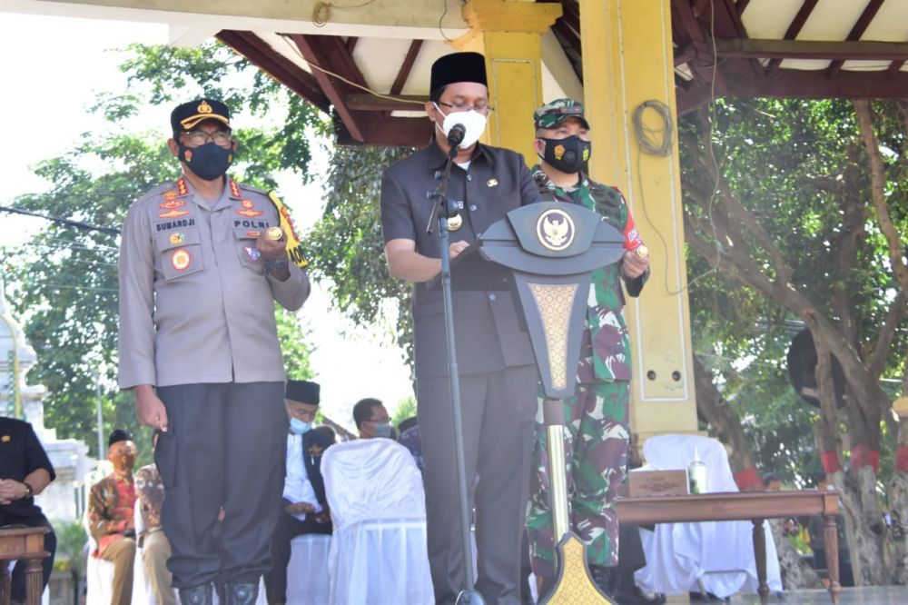 Peniadaan Mudik, Personel Gabungan Siaga Di Perbatasan Sidoarjo