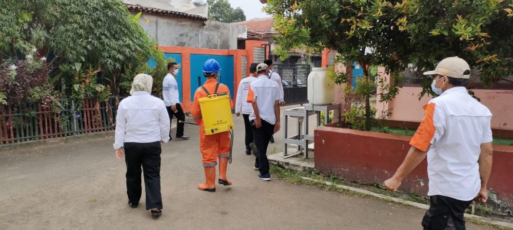 Kasus Positif Covid Kecamatan Mauk Meningkat, Desa Gunung Sari Siaga
