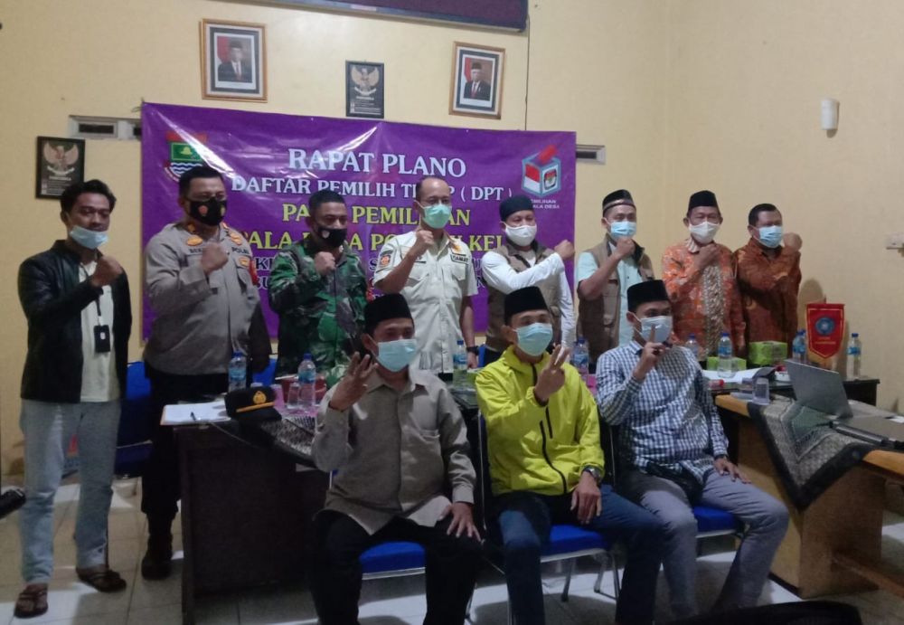 Pemutakhiran DPT Desa Pondok Kelor Jelang Pilkades, Sejumlah 5.982