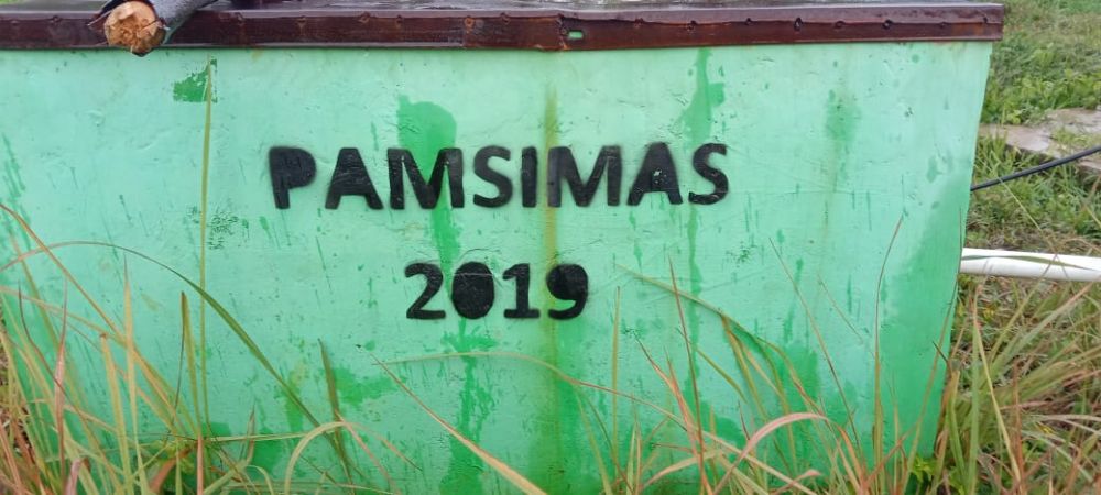 Pembangunan Pamsimas Desa Sungai Pandan Tebo, Diduga Tak Berfungsi