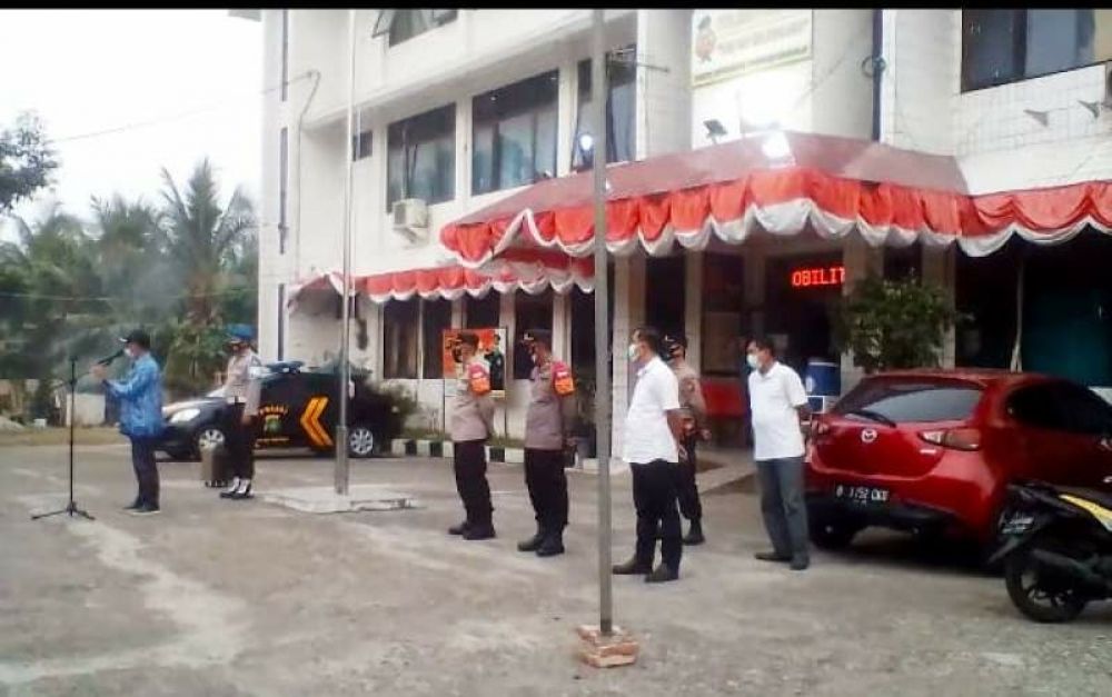Muspika Pakuhaji Tangerang, Adakan Apel Pengamanan Malam Idul Adha