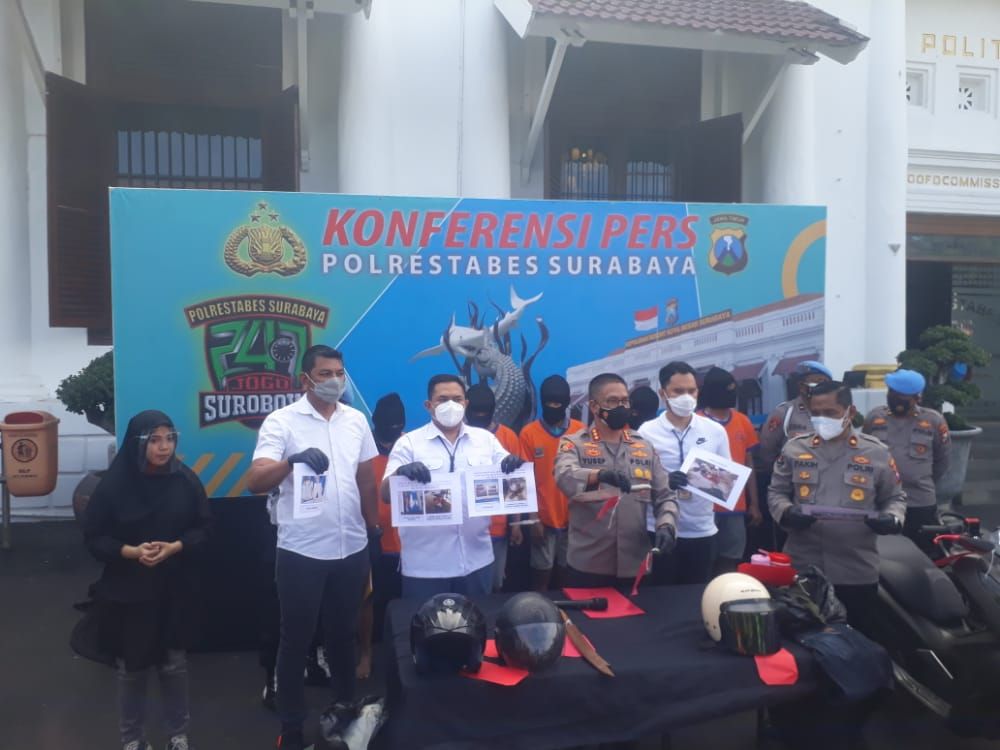 Pelaku Penusukan Di Jl Balongsari Surabaya, Berhasil Ditangkap Polisi