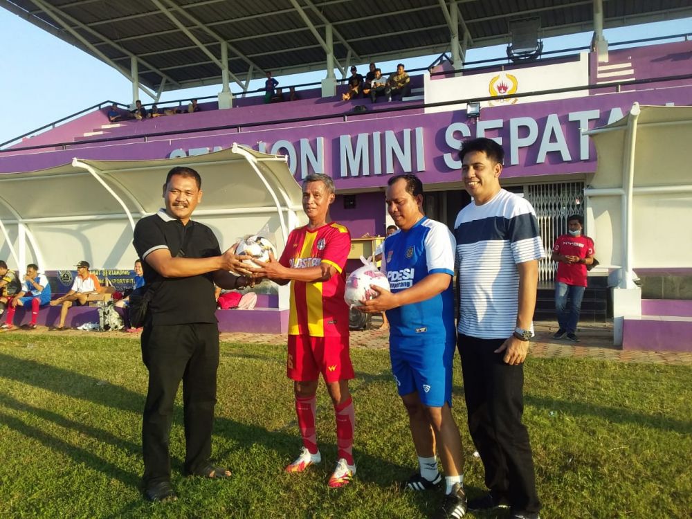 APDESI Tangerang Gelar Pertandingan Sepak Bola Persahabatan