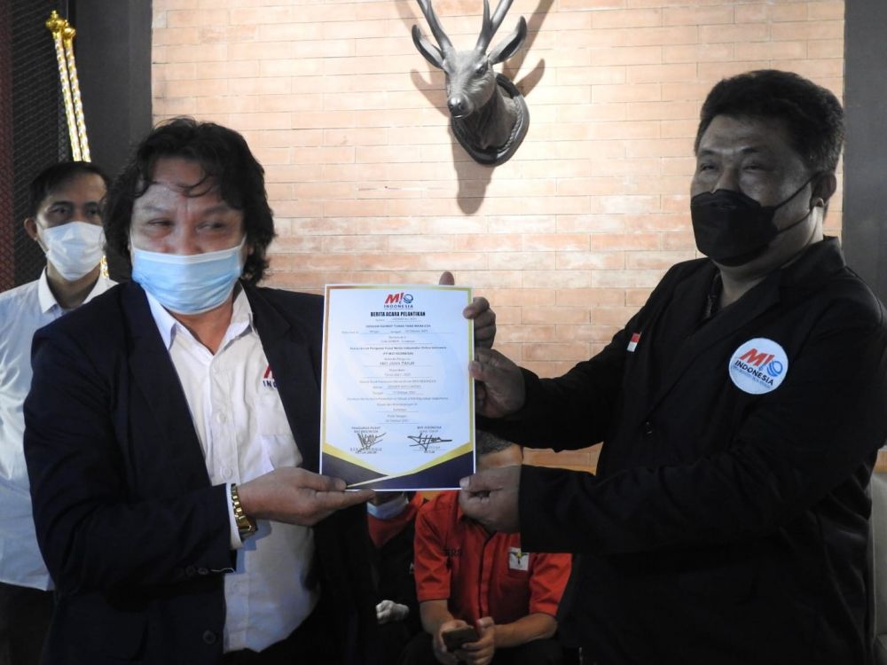 Pengukuhan DPW MIO Jatim, Targetkan Bank Perkreditan Sendiri