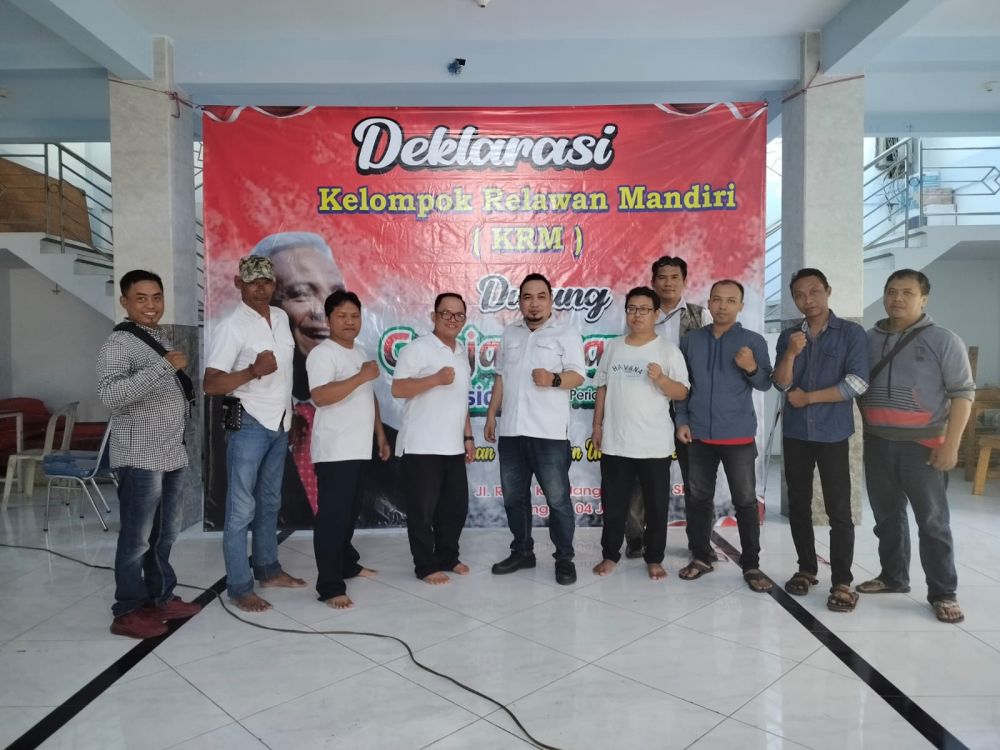 KRM Deklarasi Dukung Ganjar Pranowo Presiden RI Periode 2024-2029