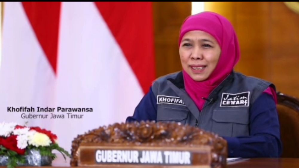 Pesan Khofifah Indar Parawansa Di Hari Sumpah Pemuda 2020