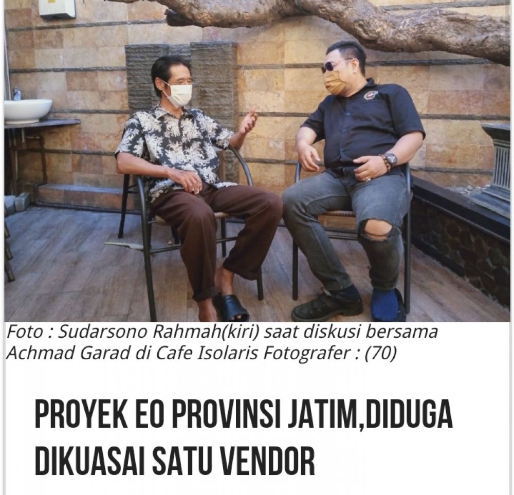 Menguak Proyek EO Pemprov Jatim Yang Diduga Dikuasai Satu Vendor(bag2)