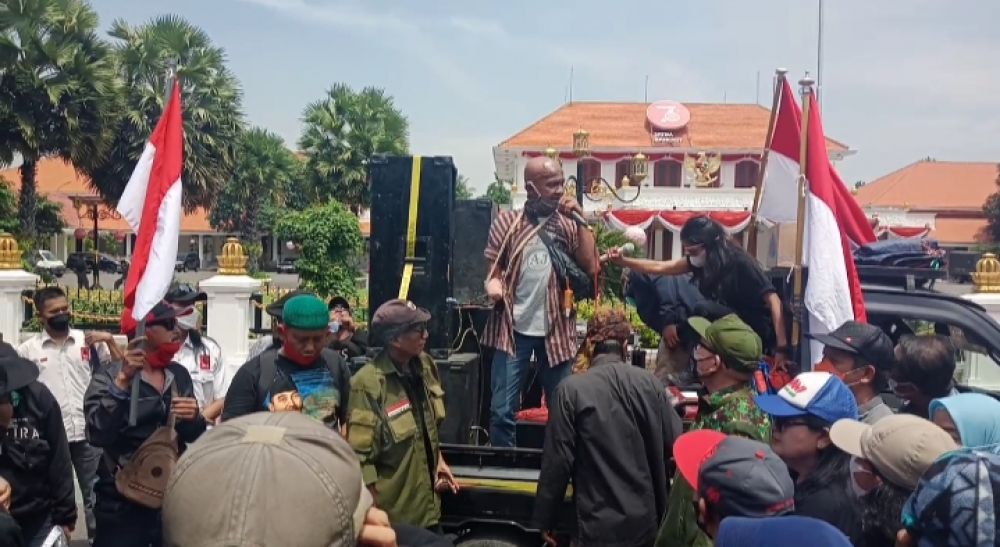 Arek Suroboyo Bergerak Demo Tuntut Polri Tindak Tegas Habib Bahar