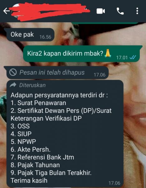 Syarat Kerjasama Media Dengan Pemprov Jatim, PT MRD Akan Surati DP