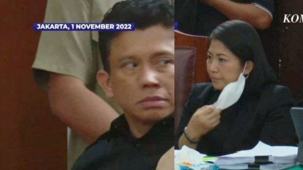 Tatapan Tajam Ferdy Sambo Saat Ayah Brigadir J Minta Buka Masker