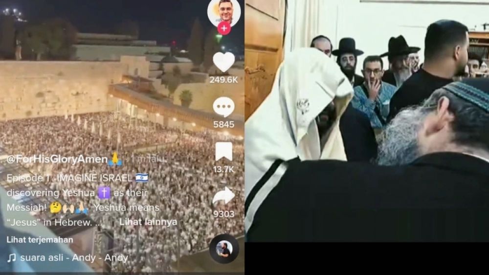 Heboh, Dajjal Kecil Muncul Di Israel Disambut Ribuan Umat Yahudi