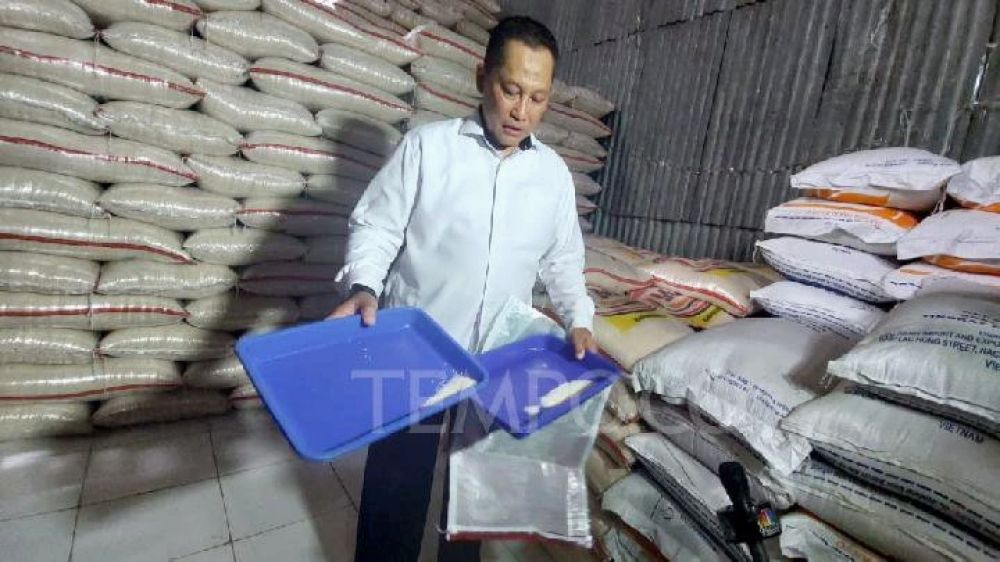 Sidak Ke Gudang Beras Food Stasion, Buwas Temukan BB Milik Mafia Beras