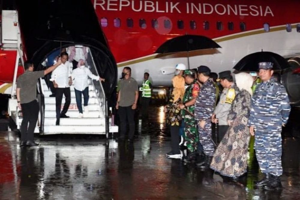 Tiba Di Bandara Juanda, Jokowi Bakal Hadiri Acara Puncak 1 Abad NU