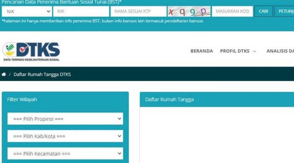 Mau Tau Namamu Terdaftar Penerima Bansos? Cek Disini!!!