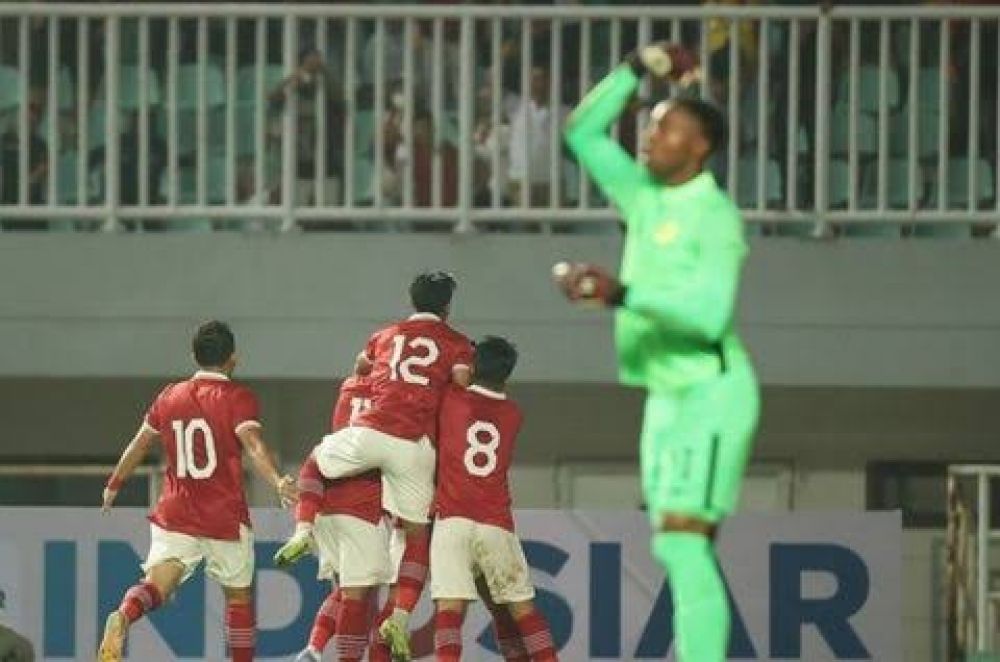 Peringkat Timnas Indonesia Melesat Usai Menang 2-1 Atas Curacao