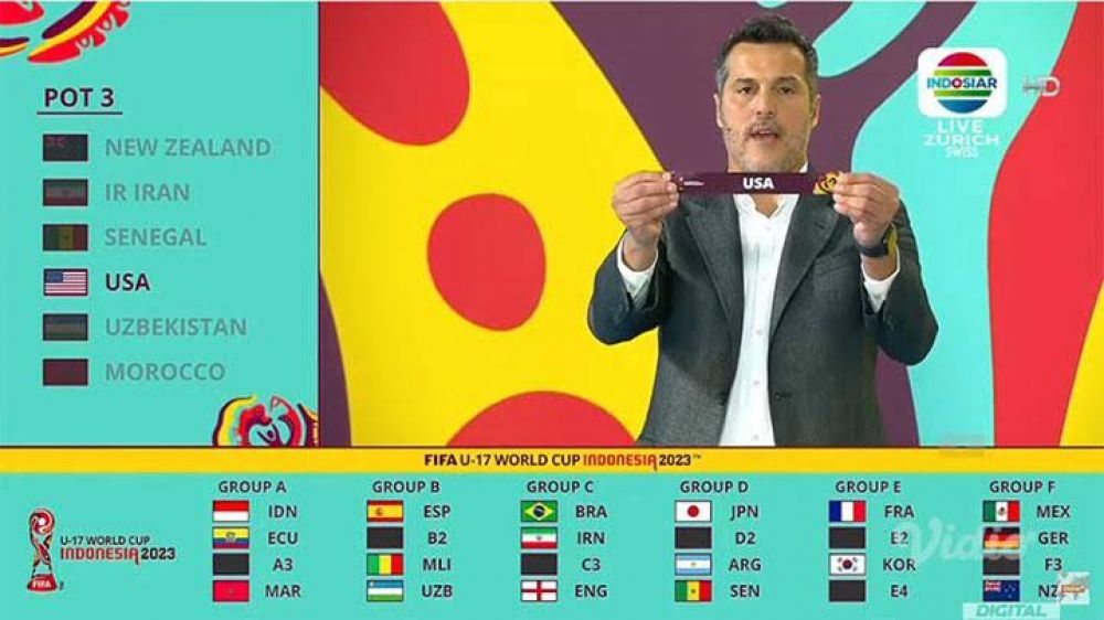 Hasil Drawing Piala Dunia U-17 2023, Indonesia Hindari Grup Neraka