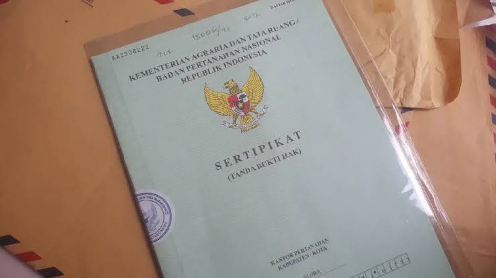 Info: Pemilik Sertifikat Tanah Dibawah Tahun 1997 Segera Cek Ke BPN