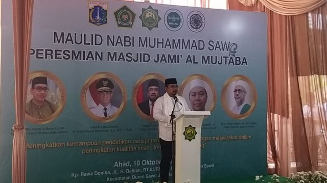 Menag Harap Masjid Jadi Tempat Pemberdayaan Umat
