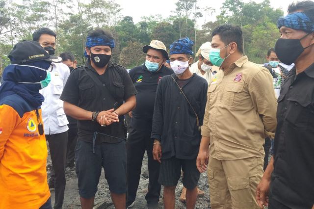Ucapan Bupati Lebak Ke Kemensos Atas Kebakaran Pemukiman Baduy