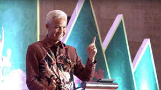 Reaksi Ganjar Saat Diteriaki 'Presiden' Oleh Kader PAN Jateng