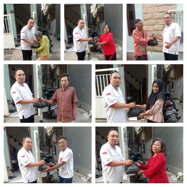 Jelang Akhir Ramadan, MRD Grub Salurkan Puluhan Zakat Fitrah Dan Maal