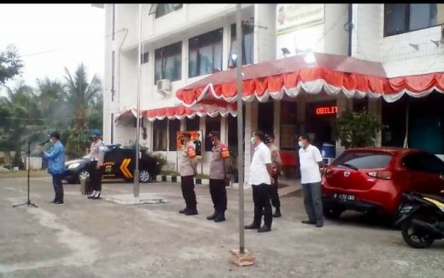 Muspika Pakuhaji Tangerang, Adakan Apel Pengamanan Malam Idul Adha