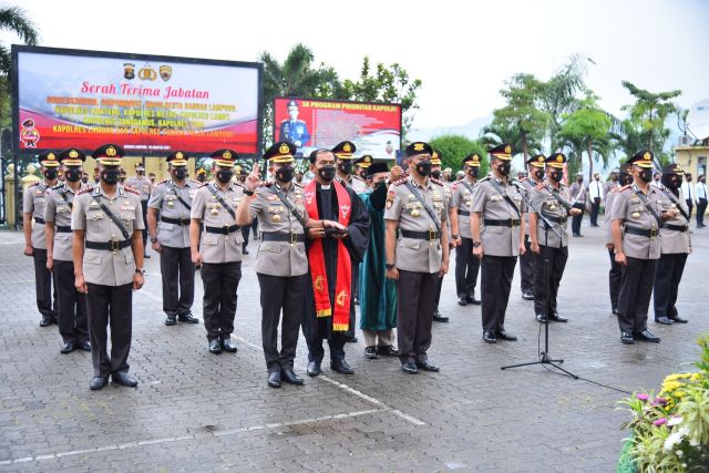 AKBP Kurniawan Ismail Resmi Jabat Kapolres Lampung Utara