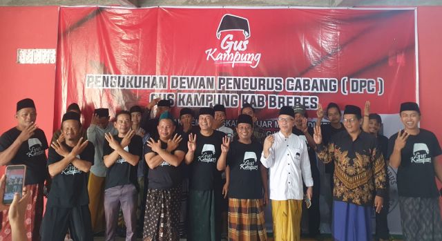 Gus Kampung DPC Brebes, All Out Menangkan Ganjar-Mahfud