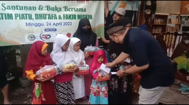 Giat Amal MRD Group, Ajak Donatur Salurkan Bantuan Mingguan