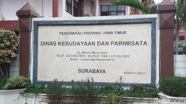 Dinilai Fantastis, LSM GARAD Soroti Renovasi Gapura Disbudpar Jatim